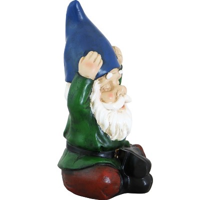 Sage the Yoga Garden Gnome Resin Statue, 11"