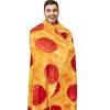 PAVILIA Burritos Tortilla Blanket, Double Sided Realistic Taco Wrap Adult Size, Funny Weird Cool Cute Fun Gag Gifts - 2 of 4