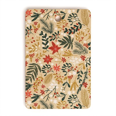Marta Barragan Camarasa Happy holidays nature Cutting Board Rectangle -Deny Designs
