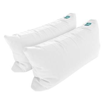 Sleepgram Bed Support Adjustable Hypoallergenic Cool Sleeping Loft Soft Pillow with Removeable Microfiber Cover