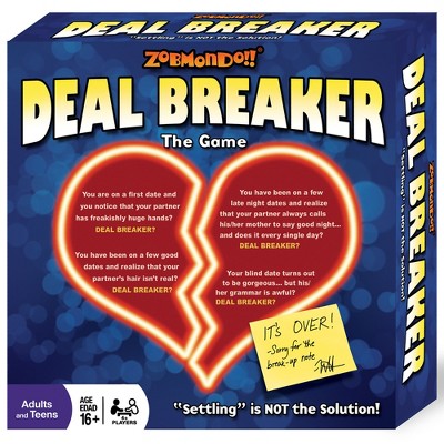 Deal Breaker Card Game By Zobmondo!! Adult Party Dating Card Game : Target