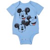 Disney Baby Girls 3 Pack Bodysuits Newborn to Infant Sizes (Newborn - 24 Months) - 2 of 4