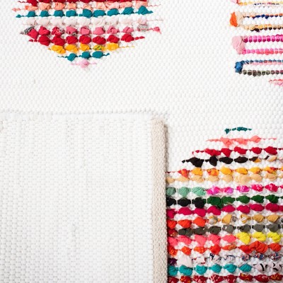 Montauk Ivory Multicolor Handwoven Cotton Area Rug