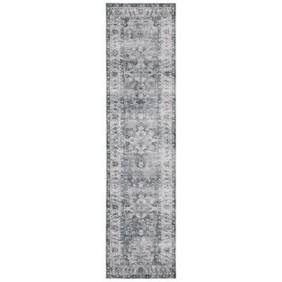 Oriental Weavers Charleston CHA03 Navy / Ivory Indoor Area Rug - 2' x 8'