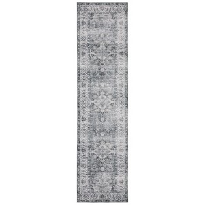 Oriental Weavers Charleston CHA03 Navy / Ivory Indoor Area Rug - 2' x 8' - 1 of 4