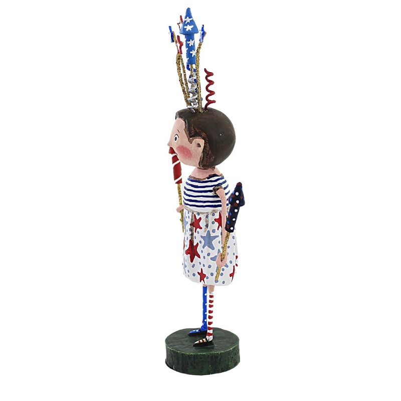 Lori Mitchell 8.5 Inch Putting On A Show Stars Stripes July Fourth Figurines, 2 of 4