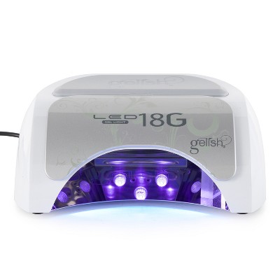 Gelish 18G Professional Salon 36W Gel Nail Polish Quick Curing LED Light Lamp Dryer with 3 Timer Settings for Manicures and Pedicures