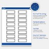 Avery Labels, 1" x 2-5/8", Silver-Metallic Black, Matte, 160ct - 3 of 4