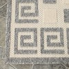 Traditional Geometric Infinity Border Indoor Outdoor Area Rug by Blue Nile Mills  - 3 of 4