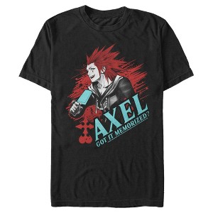 Men's Kingdom Hearts Chain of Memories Axel, Got It Memorized T-Shirt - 1 of 4