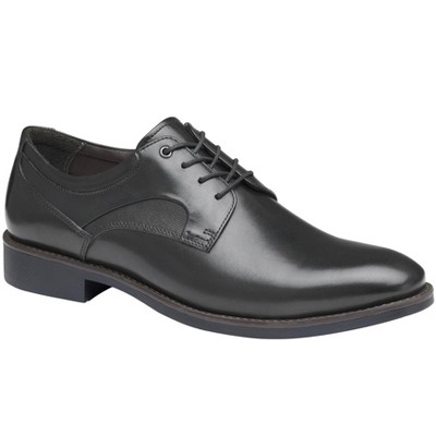 Johnston & Murphy Men's Holcomb Plain Toe Waterproof Leather Dress Lace-up Shoe