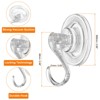 Unique Bargains Waterproof Reusable Load 6.6 lbs Suction Cup Hooks and Hangers - 2 of 3