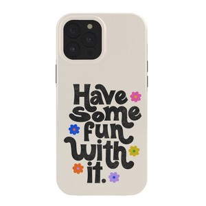 Rhianna Marie Chan Have Some Fun With It Cream Tough iPhone Case - Society6 - 1 of 1