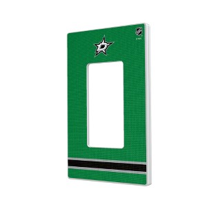 NHL Western Conference Teams Stripe Hidden-Screw Light Switch Plate for Single Rocker - 1 of 4