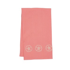 C&F Home Sand Dollar Waffle Weave Kitchen Towel - 1 of 4