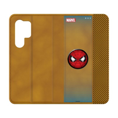 Keyscaper Marvel Grid Folio Cell Phone Case for Galaxy S24 Ultra