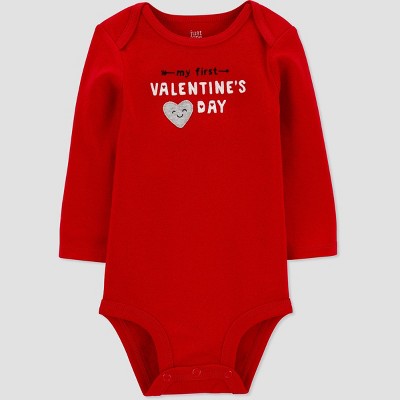Carter's Just One You® Baby 'My First Valentine's Day' Bodysuit - Red Newborn