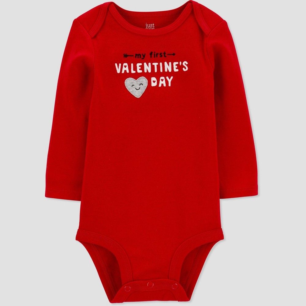 Carter's Just One You Baby 'My First Valentine's Day' Bodysuit - Red 6M
