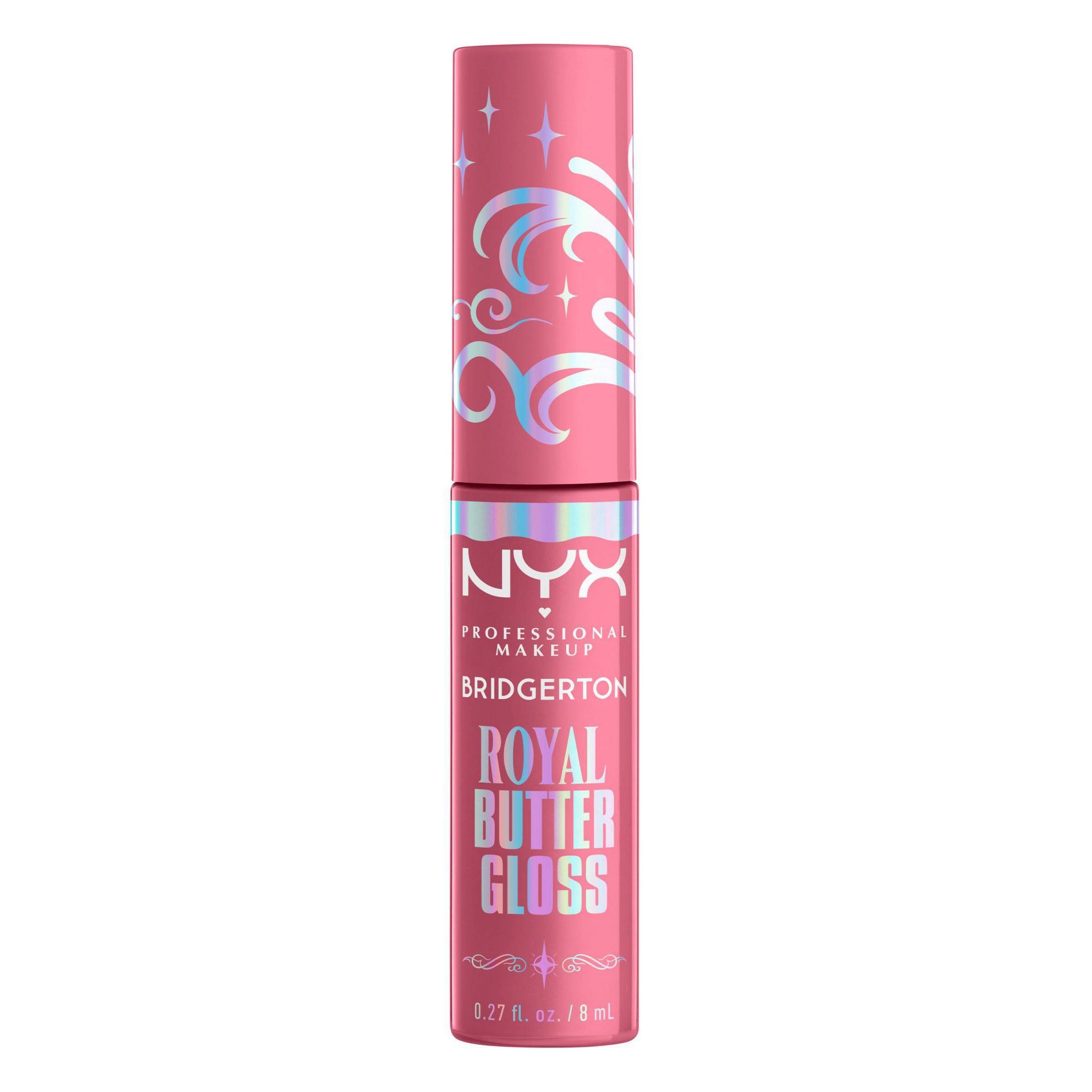 NYX Professional Makeup Bridgerton Royal Butter Gloss - Angel Food Cake - 0.27 fl oz