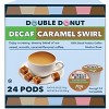 Double Donut Decaf Caramel Swirl Flavored Coffee Pods - 2 of 4