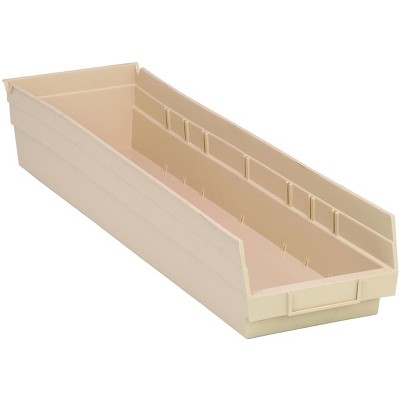 Quantum Storage Systems Economy Shelf Bin, 23-5/8"W X 6-5/8"D X 4"H