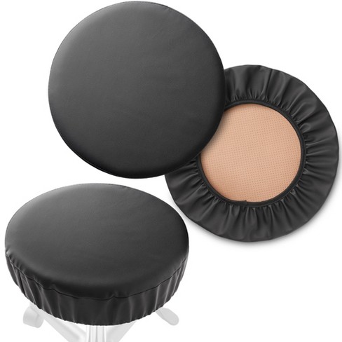 Saloniture 2 pack Round Stool Seat Cover 17 1 2