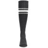 Memoi Marled Ribbed Stripe Girls Cotton Blend Knee High Socks - 2 of 3