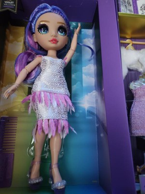 Rainbow High Fantastic Fashion Violet Willow 11 Fashion Doll W/ Playset :  Target