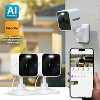 Defender GO 2K AI POWERED WiFi Indoor/Outdoor Home, Business, Pet, Baby Security Camera, 2 Pack - 2 of 4