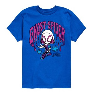 Boys' - Marvel - Doodle Ghost Spider Short Sleeve Graphic T-Shirt - 1 of 4
