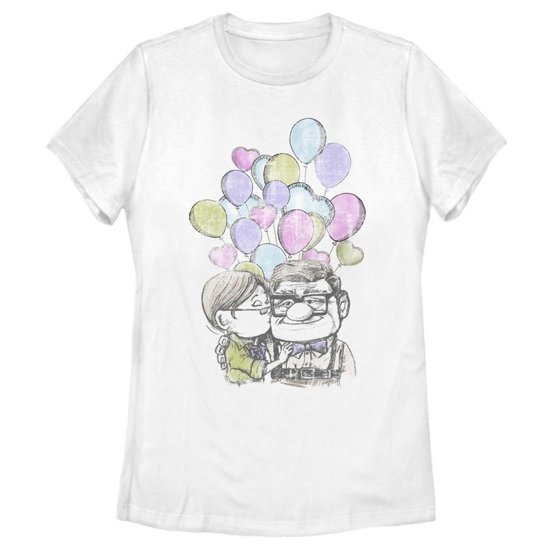 Women's Up Carl And Ellie Love T-Shirt, 1 of 6