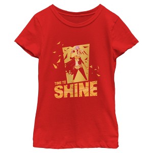 Girls Zootopia 2 Gazelle Time To Shine T Shirt - 1 of 4