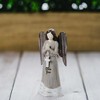Pavilion Gift Company - Bless You - 4.5" Angel Holding Cross Ornament - Decorative Objects - 2 of 4