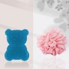 Unique Bargains Soft Silicone Body Scrubber Sensory Brushes 1 Pc - 4 of 4