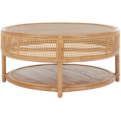 Arvid Coffee Table - Natural - Safavieh