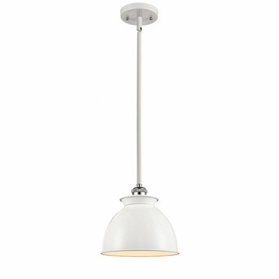 Adirondack - 1 Light Mini Pendant In Industrial Style-10 Inches Tall and 8.13 Inches Wide