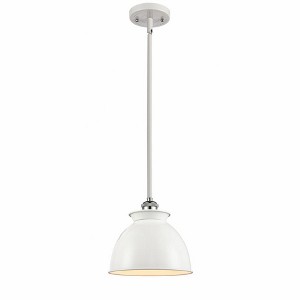 Adirondack - 1 Light Mini Pendant In Industrial Style-10 Inches Tall and 8.13 Inches Wide - 1 of 1