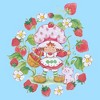 Men's Strawberry Shortcake Strawberry Decor T-Shirt - image 2 of 4