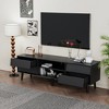 63 Inch Mid Century Modern TV Stand with Drawers and Shelves, Entertainment Center for 60 Inch TVs, Storage Cabinet for Living Room - 2 of 4