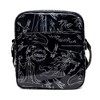 Disney Vegan Leather Crossbody Backpack with Adjustable Strap, Sleeping Beauty Villain Maleficent Poses Holographic Black/White - 3 of 4
