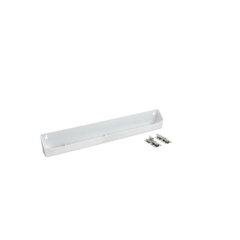 Rev-A-Shelf LD-6591 White Polymer Lazy Daisy Sink Tip-Out Tray for Sink Base Cabinets, 1 of 6