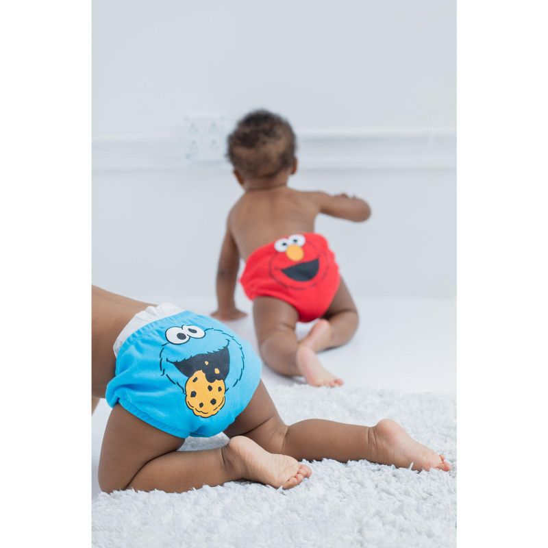 Sesame Street Baby 3 Pack Diaper Covers Newborn to Infant, 5 of 8
