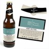 Big Dot of Happiness Mommy's First Milestones - Decorations for Women - 6 Beer Bottle Label Stickers and 1 Carrier - 3 of 4