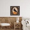 Stupell Industries Spooky Season Black Crow Framed Giclee Art, Black, 24" x 24" - 3 of 4