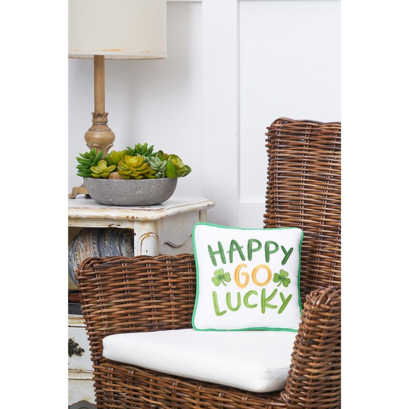 C&F Home Happy Go Lucky St. Patrick's Day Cotton Pillow, 4 of 6