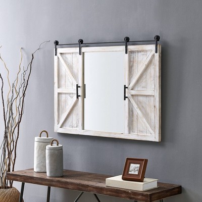 Hayloft Farmhouse Barn Door Mirror - FirsTime