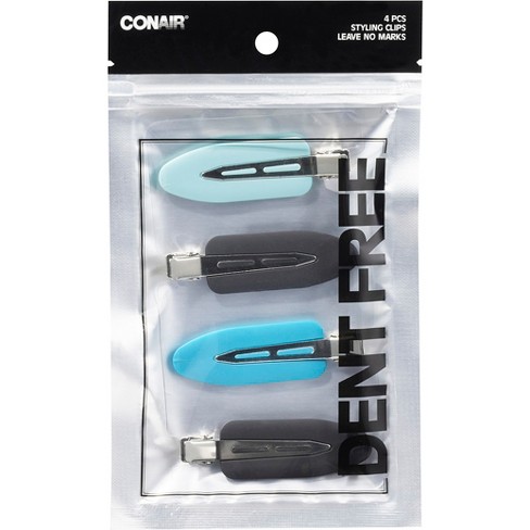 Conair Large Soft Touch No Crease Clip 4pk Target