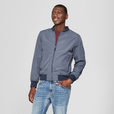 Men's Matte Bomber Jacket - Goodfellow & Co™ Geneva Blue L – Target  Inventory Checker – BrickSeek