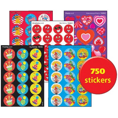 Trend Enterprises Stinky Stickers, Classic Variety pk, pk of 750