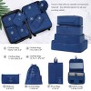 4 Piece Hardshell Checked Luggage and Carry On Set,Spinner Suitcases with TSA Lock,Travel Bag,Packing Cubes,Luggage Tags (16"/20"/24"/28")-Cuddlewood - 4 of 4